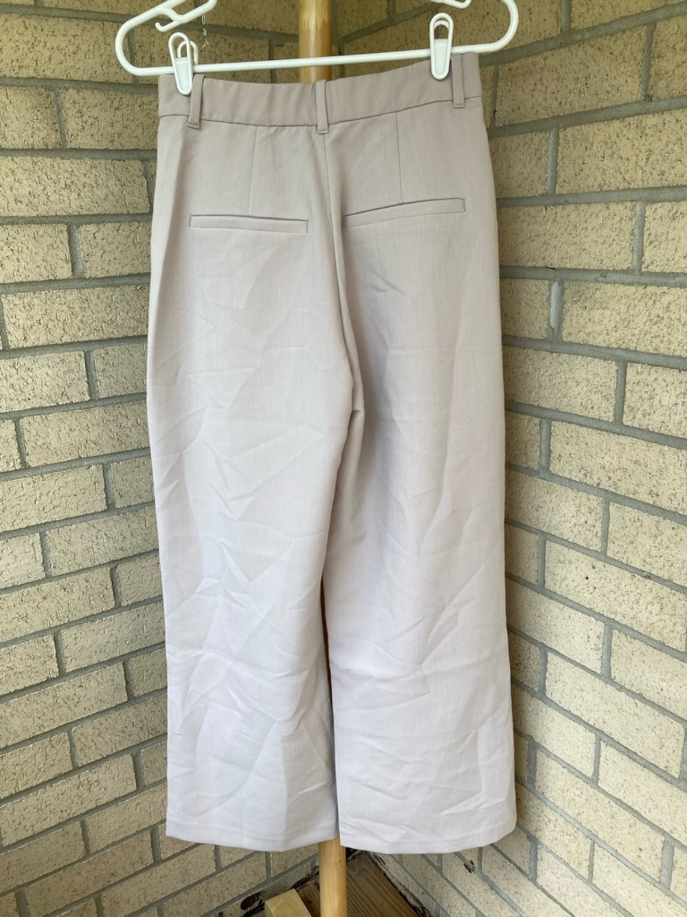 Abercrombie & Fitch Sloane Tailored Wide Leg Trouser Pants Size 26 Short NWT - Picture 8 of 16